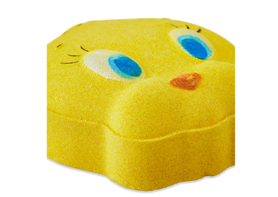 Hi Peach Layne Looney Tunes Tweety Hand-Painted Bath Bomb, Cotton Candy Scent, 5.82 oz