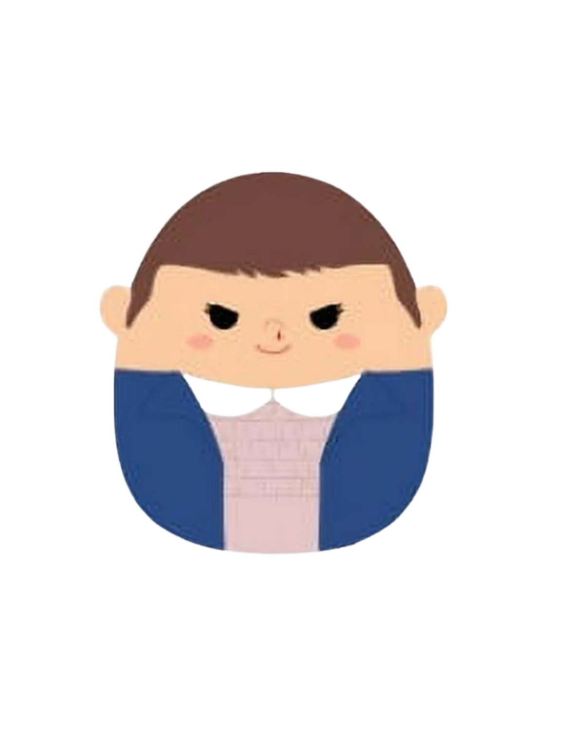 Squishmallows Plush 3.5-Inch Stranger Things Girl – Ultra Soft Collectible Stuffed Toy