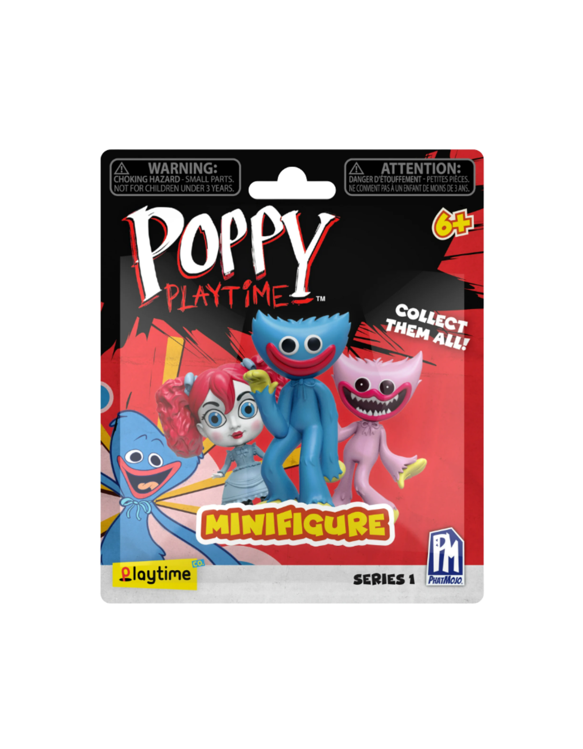 Poppy Playtime Minifigure Blind Bag, Series 1, Collectible Mystery Figure, Age 6+ by PhatMojo