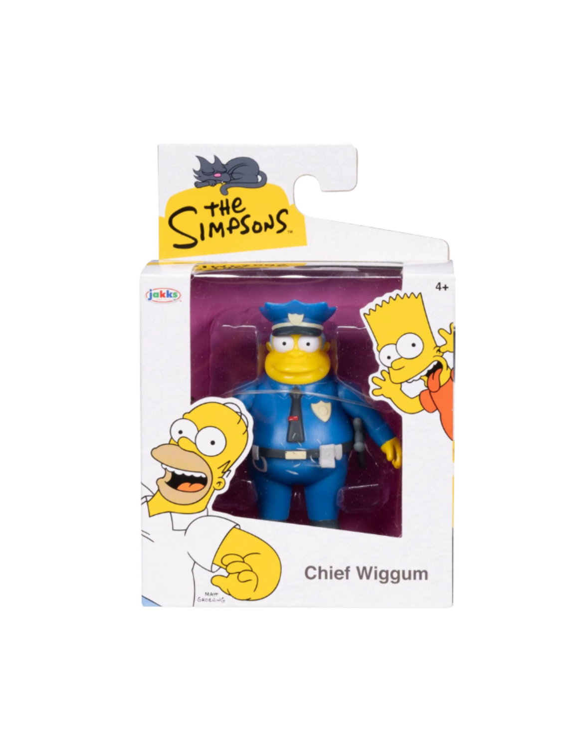 The Simpsons 2.5 inch Tall Scaled Collectible Chief Wiggum Action Figure for Child Ages 4+