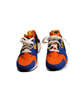 Nike Huarache GS Size 6Y Youth Sneakers Orange Blue Yellow Rare Colorway