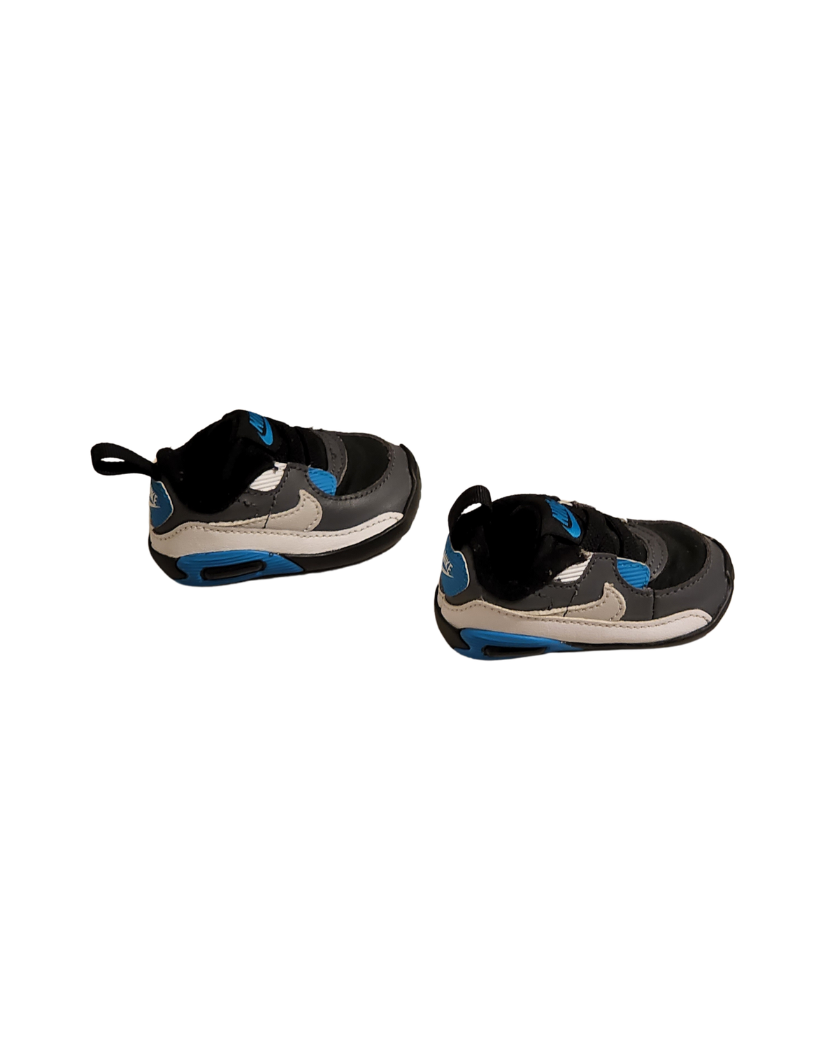 Nike Toddler Sneakers Size 1C - Black, Gray &amp; Blue