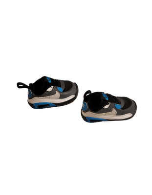 Nike Toddler Sneakers Size 1C - Black, Gray &amp; Blue