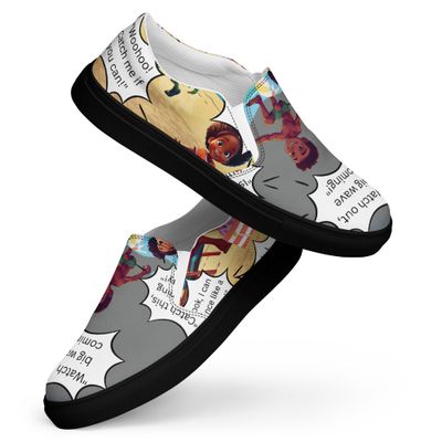 🌊 Sunshine and Waves Adventure Women’s Slip-On Canvas Shoes