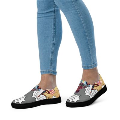 🌊 Sunshine and Waves Adventure Women’s Slip-On Canvas Shoes