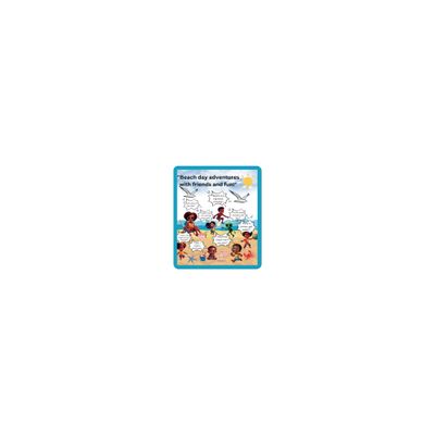 🏖️ Sunshine and Waves Adventure Bubble-Free Stickers
