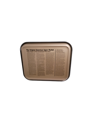 Vintage Piggly Wiggly Coca-Cola Collector Tray – The Original American Super Market – Clarence Saunders Tribute