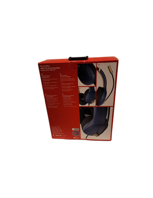 PDP On-Ear Wired Headset, Brave Blue – Officially Licensed for Nintendo Switch