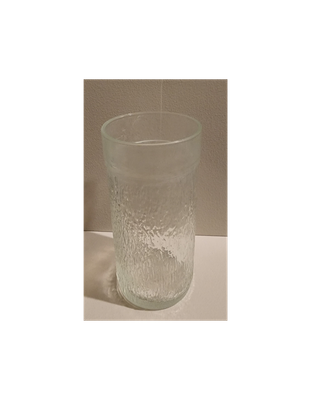 Vintage Kerr Bark Textured Glass Tumblers – Set of 10