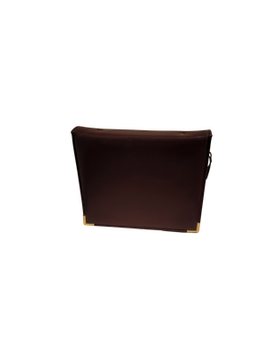 Vintage 1985 Hazel® Plan-A-Rama Zippered Organizer Binder | America’s Case Maker® | Burgundy Gold 7-Ring | USA Made