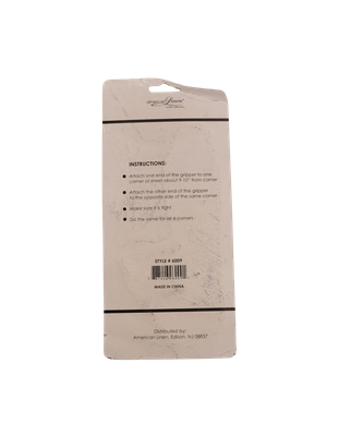 American Linen Sheet Grippers Set of 4 – Bed Sheet Holders, Style #6009