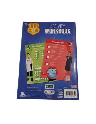 Odd Squad Activity Workbook – PBS Kids – Bendon (Ages 5–8) + Bonus Pencil