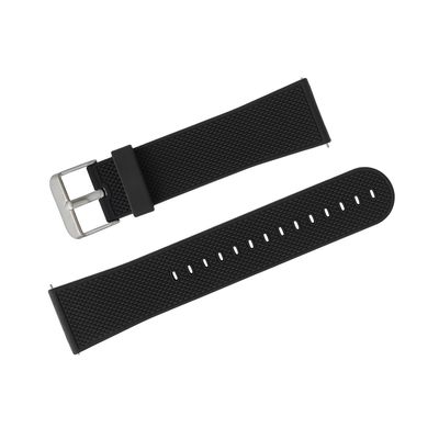 "onn. Black Silicone Band for Fitbit Versa and Fitbit Versa 2"
