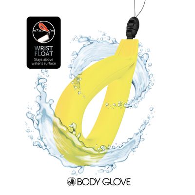 Body Glove Waterproof Wrist Float for Phone – Yellow (Open Box)