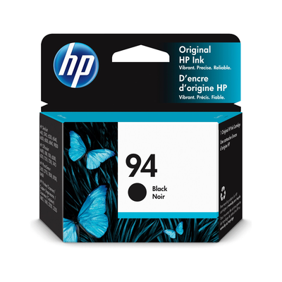 "HP 94 (C8765WN) Black Original Ink Cartridge for HP Printers"
