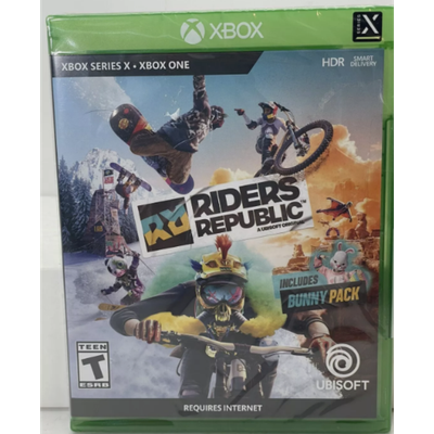 "Riders Republic Limited Edition game case for Xbox One and Xbox Series X|S"
