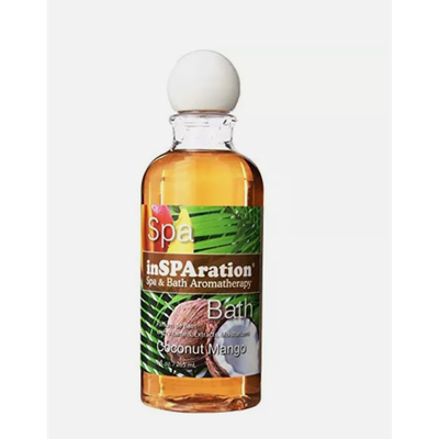 InSPAration Spa and Bath Aromatherapy Coconut Mango Liquid, 9 oz