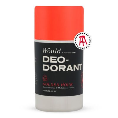 "Barstool Sports Aluminum-Free Deodorant Stick in Golden Hour Scent, 2.75 oz"
