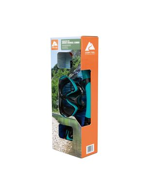 Ozark Trail Jr. Dominator Pro Youth Snorkel Mask – Teal (Ages 7+)
