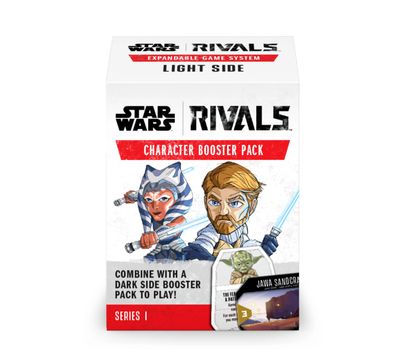 Star Wars Rivals S1 Light Side Character Pack – Funko’s collectible strategy game with Chewbacca, C-3PO, and hologram characters.