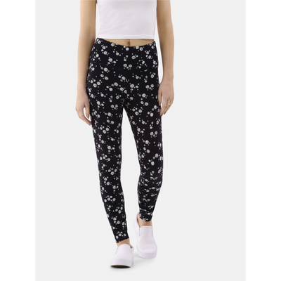 "Disty Floral Ankle Leggings in Small Size"
