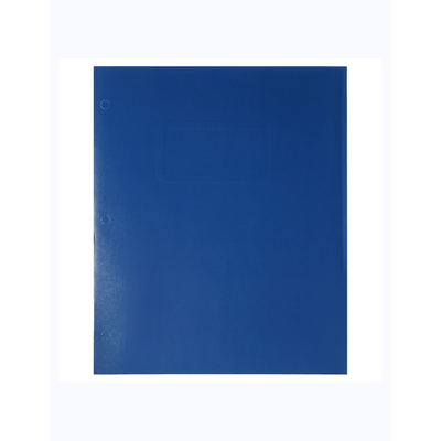 Pen+Gear Letter Size 2-Pocket Paper Folder, Blue "Pen+Gear Blue Letter Size 2-Pocket Paper Folder"