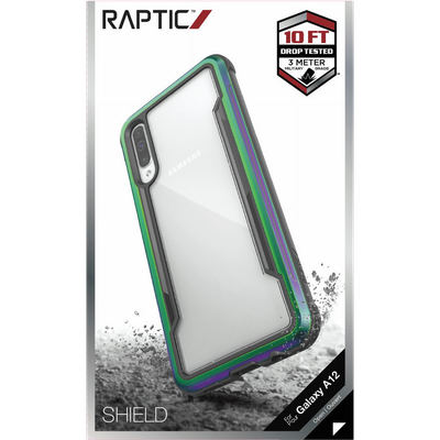 "Raptic Shield Shockproof Phone Case compatible with Samsung Galaxy A12"

