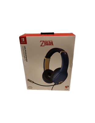 PDP On-Ear Wired Headset, Brave Blue – Officially Licensed for Nintendo Switch