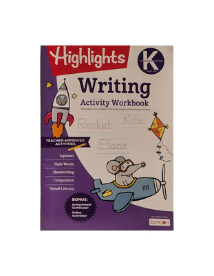 Highlights Kindergarten Writing Activity Workbook – Ages 5–6 – Bendon 2021