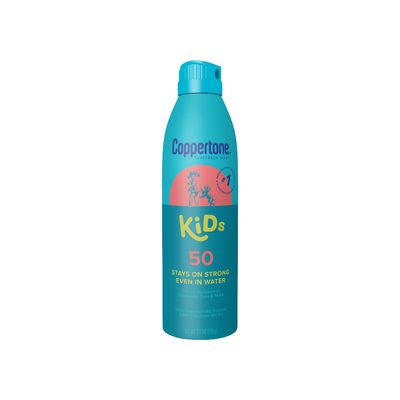 "Coppertone Kids Sunscreen Spray SPF 50 - Broad Spectrum, Water Resistant, 5.5 oz"
