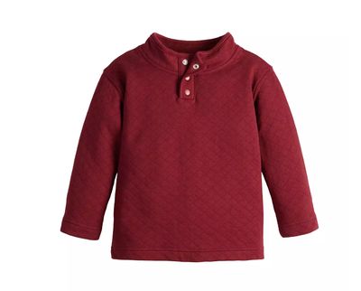 Baby and Toddler Boy Jumping Beans® Quilted Quarter Snap Top