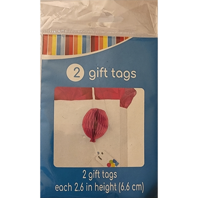 "Set of Mini Moments Tags, 2.6 inches (6.6 cm) in height, perfect for gift labeling, crafting, and decorative purposes."