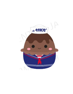 Squishmallows Plush 3.5 inch Stranger Things Ahoy Chocolate - Childs Ultra Soft Stuffed Toy