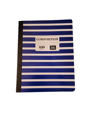 Pen+Gear Fashion Composition Book - 100 Pages, Wide Ruled &amp; College Ruled