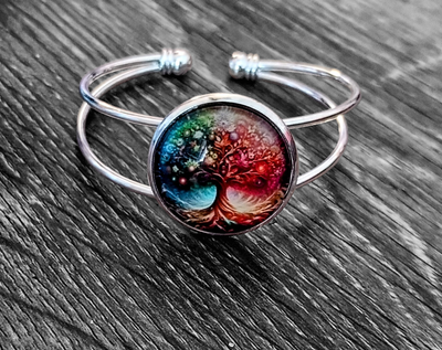 Tree Of Life Bangle Bracelet