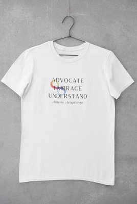 Advocate Embrace Understand T-shirt