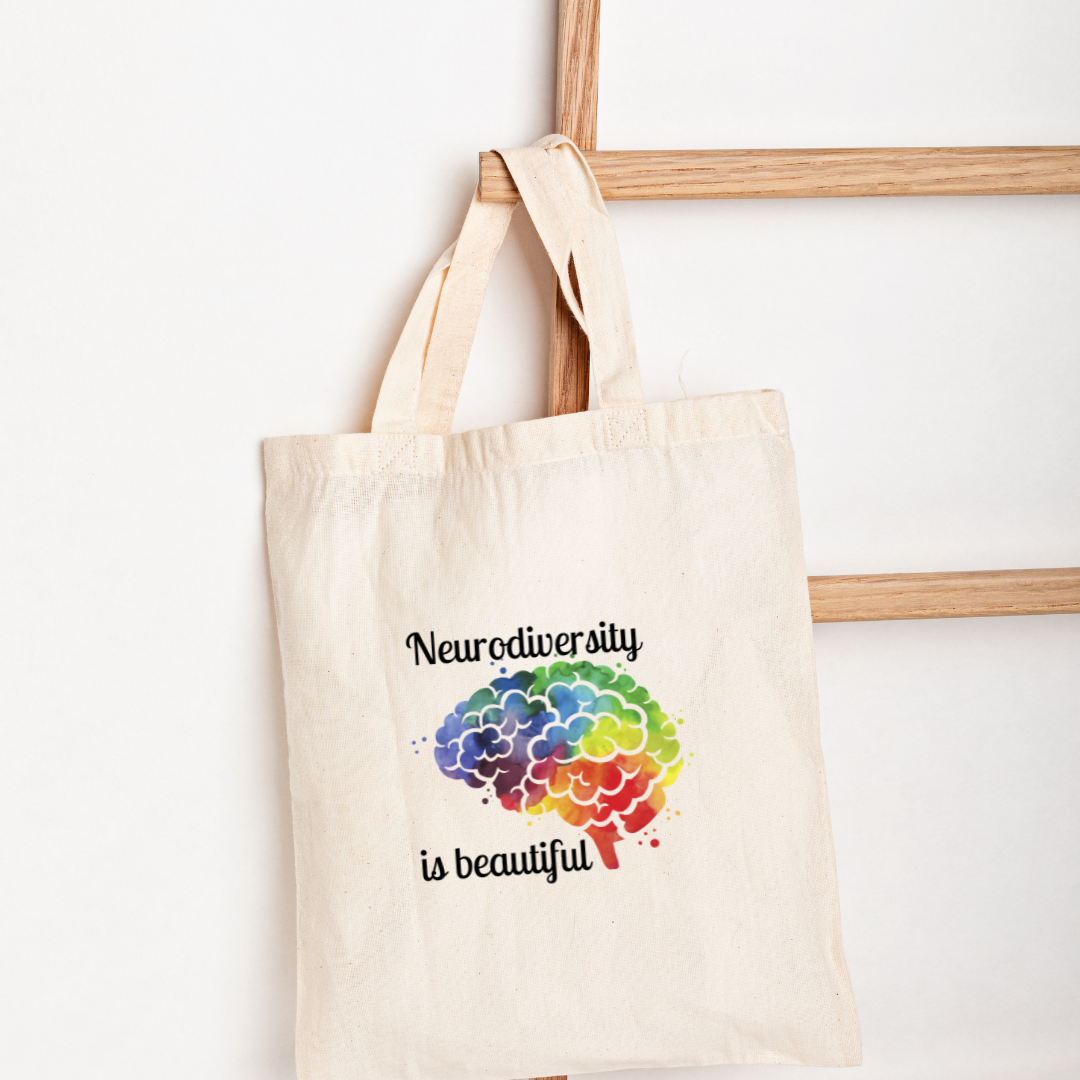 Neurodiversity is Beautiful Canvas Bag