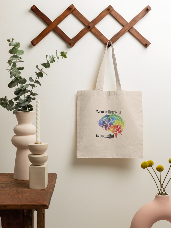 Neurodiversity is Beautiful Canvas Bag