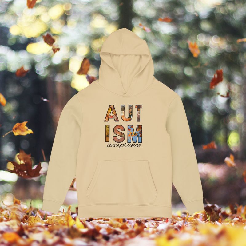 Fall Theme Autism Acceptance Hoodie