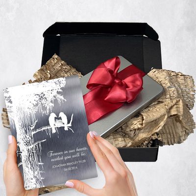 Sequoia Tree Metal Plaque Family Gift Delivery For Bereaved Parents Toy-1353