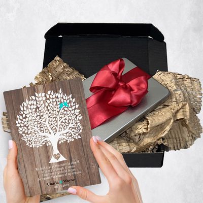 Tree Silhouette Metal Plaque Wedding Gift Delivery For Mother Of The Bride Toy-1732