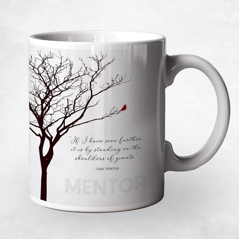 Bare Tree Community Ceramic Coffee Mug Gift For Mentor M-1831