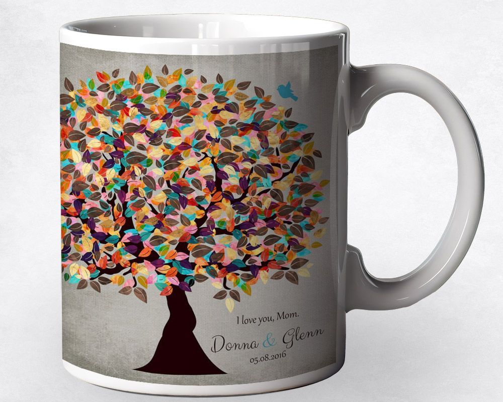 Late Spring Tree Wedding Ceramic Coffee Mug Gift For Mom M-1315