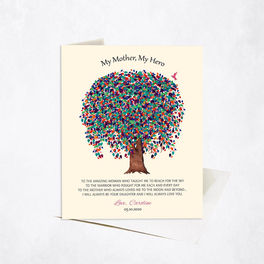 Willow Tree Family Stationery Card For Mom C-1552