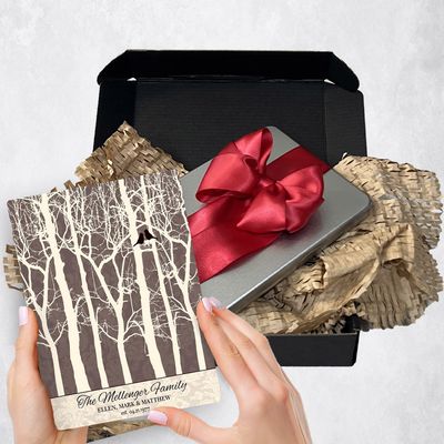 Branchy Forest Metal Plaque Anniversary Gift Delivery For Couples Toy-1193