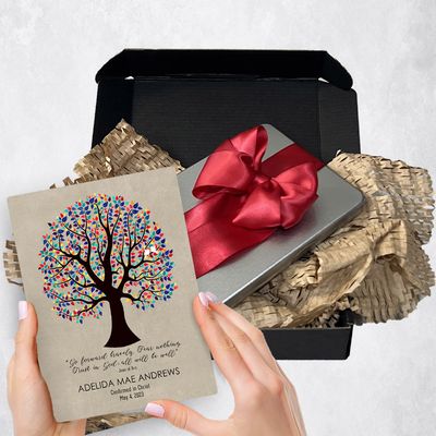 Curly Tree Metal Plaque Family Gift Delivery For Child Toy-1560