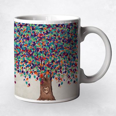 #1 Best Seller - Willow Tree Closeup Anniversary Coffee Mug Gift for Couple M-1199