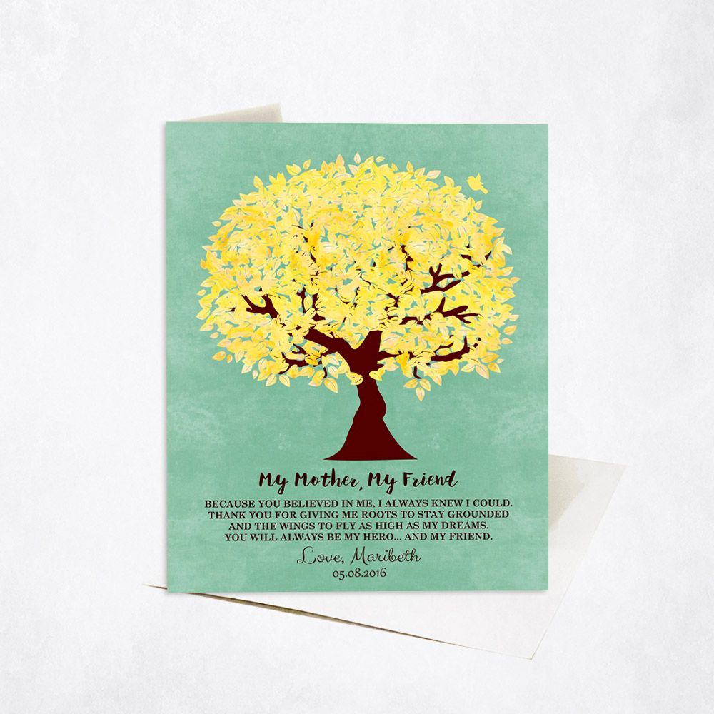 Canopy Tree Mother&#39;s Day Card Gift for Mother C-1238