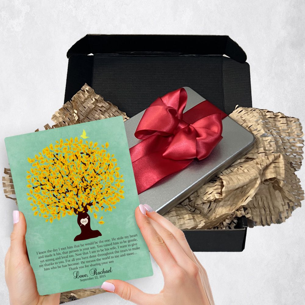 Oak Tree Wedding Gift Delivery Box Gift for Mother Of The Groom TOY-1104