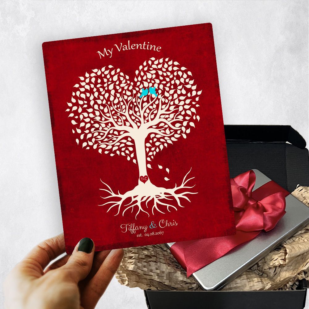 Heart Shape Tree Valentine&#39;s Day Gift Delivery Box Gift for Couple TOY-1811